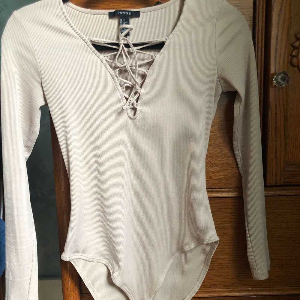 Tan bodysuit